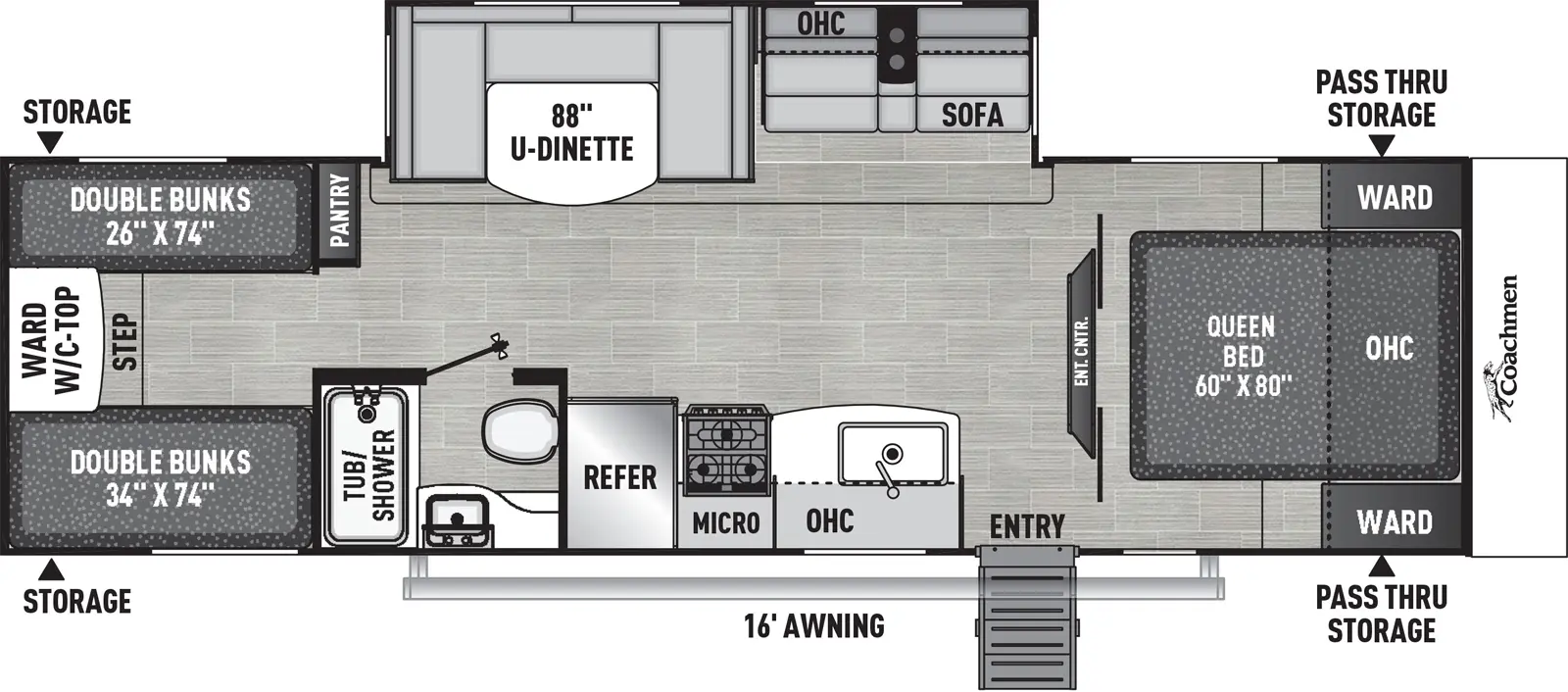 Freedom Express Select 29SE Floorplan